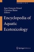 Cover: Encyclopedia of Aquatic Ecotoxicology - Springer