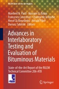 Cover: Advances in Interlaboratory Testing and Evaluation of Bituminous Materials - Springer