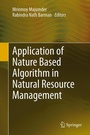 Cover: Application of Nature Based Algorithm in Natural Resource Management - Springer