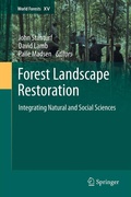 Cover: Forest Landscape Restoration - Springer