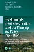 Cover: Developments in Soil Classification, Land Use Planning and Policy Implications - Springer