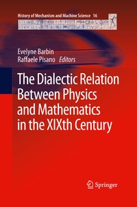 Abbildung von: The Dialectic Relation Between Physics and Mathematics in the XIXth Century - Springer