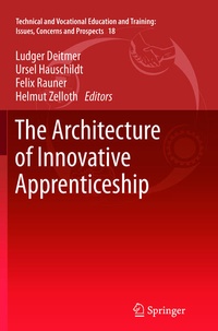 Enlarge image Cover: The Architecture of Innovative Apprenticeship - Springer