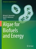 Cover: Algae for Biofuels and Energy - Springer