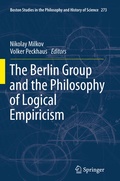 Cover: The Berlin Group and the Philosophy of Logical Empiricism - Springer