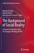Cover: The Background of Social Reality - Springer
