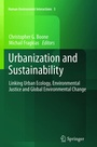 Cover: Urbanization and Sustainability - Springer