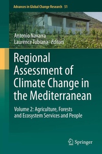 Enlarge image Cover: Regional Assessment of Climate Change in the Mediterranean - Springer