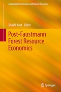 Cover: Post-Faustmann Forest Resource Economics - Springer
