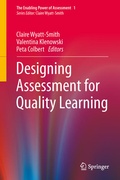 Cover: Designing Assessment for Quality Learning - Springer