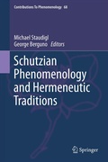Cover: Schutzian Phenomenology and Hermeneutic Traditions - Springer