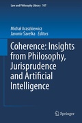 Cover: Coherence: Insights from Philosophy, Jurisprudence and Artificial Intelligence - Springer