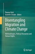 Cover: Disentangling Migration and Climate Change - Springer