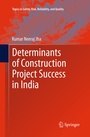 Cover: Determinants of Construction Project Success in India - Springer