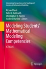 Cover: Modeling Students' Mathematical Modeling Competencies - Springer