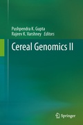 Cover: Cereal Genomics II - Springer