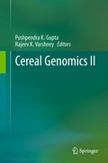 Cover: Cereal Genomics II - Springer