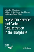 Cover: Ecosystem Services and Carbon Sequestration in the Biosphere - Springer