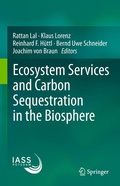 Cover: Ecosystem Services and Carbon Sequestration in the Biosphere - Springer