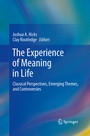Cover: The Experience of Meaning in Life - Springer