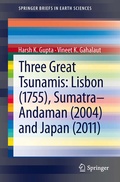 Cover: Three Great Tsunamis: Lisbon (1755), Sumatra-Andaman (2004) and Japan (2011) - Springer