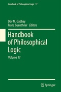 Cover: Handbook of Philosophical Logic - Springer
