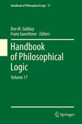 Cover: Handbook of Philosophical Logic - Springer
