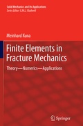 Cover: Finite Elements in Fracture Mechanics - Springer