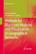 Cover: Methods for Multilevel Analysis and Visualisation of Geographical Networks - Springer