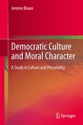 Cover: Democratic Culture and Moral Character - Springer