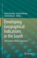 Cover: Developing Geographical Indications in the South - Springer