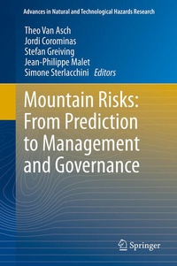 Enlarge image Cover: Mountain Risks: From Prediction to Management and Governance - Springer