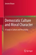 Cover: Democratic Culture and Moral Character - Springer