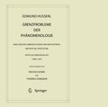 Abbildung von: Grenzprobleme der Phänomenologie - Springer