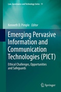 Cover: Emerging Pervasive Information and Communication Technologies (PICT) - Springer