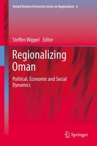 Enlarge image Cover: Regionalizing Oman - Springer