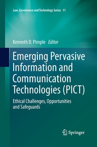 Abbildung von: Emerging Pervasive Information and Communication Technologies (PICT) - Springer