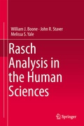 Cover: Rasch Analysis in the Human Sciences - Springer