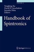 Cover: Handbook of Spintronics - Springer