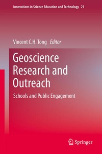 Enlarge image Cover: Geoscience Research and Outreach - Springer