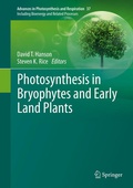 Cover: Photosynthesis in Bryophytes and Early Land Plants - Springer