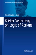 Cover: Krister Segerberg on Logic of Actions - Springer