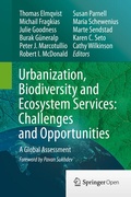 Cover: Urbanization, Biodiversity and Ecosystem Services: Challenges and Opportunities - Springer