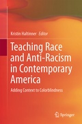 Cover: Teaching Race and Anti-Racism in Contemporary America - Springer