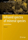 Cover: Infrared spectra of mineral species - Springer