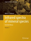 Cover: Infrared spectra of mineral species - Springer