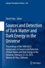 Cover: Sources and Detection of Dark Matter and Dark Energy in the Universe - Springer
