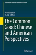 Cover: The Common Good: Chinese and American Perspectives - Springer
