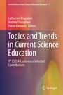 Cover: Topics and Trends in Current Science Education - Springer