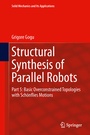 Cover: Structural Synthesis of Parallel Robots - Springer